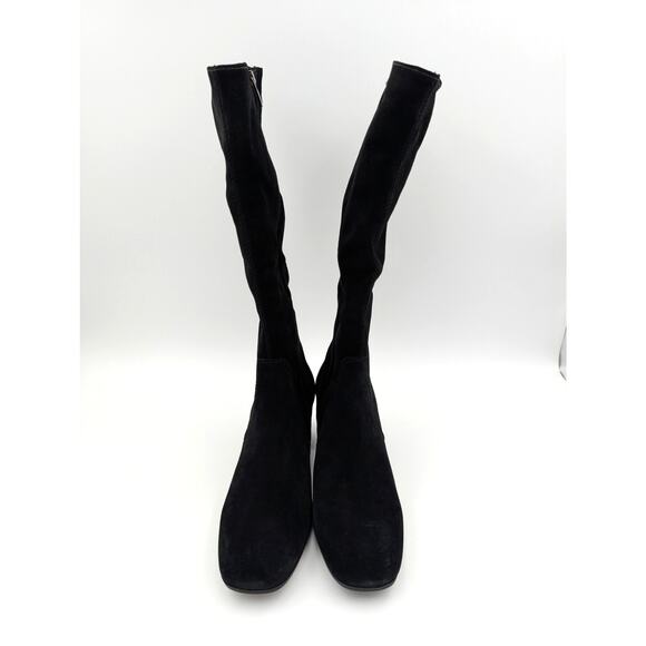 $430 La Canadienne Jennifer Knee High Riding Boots Women's Black Size US11M EU42 - Picture 2 of 12